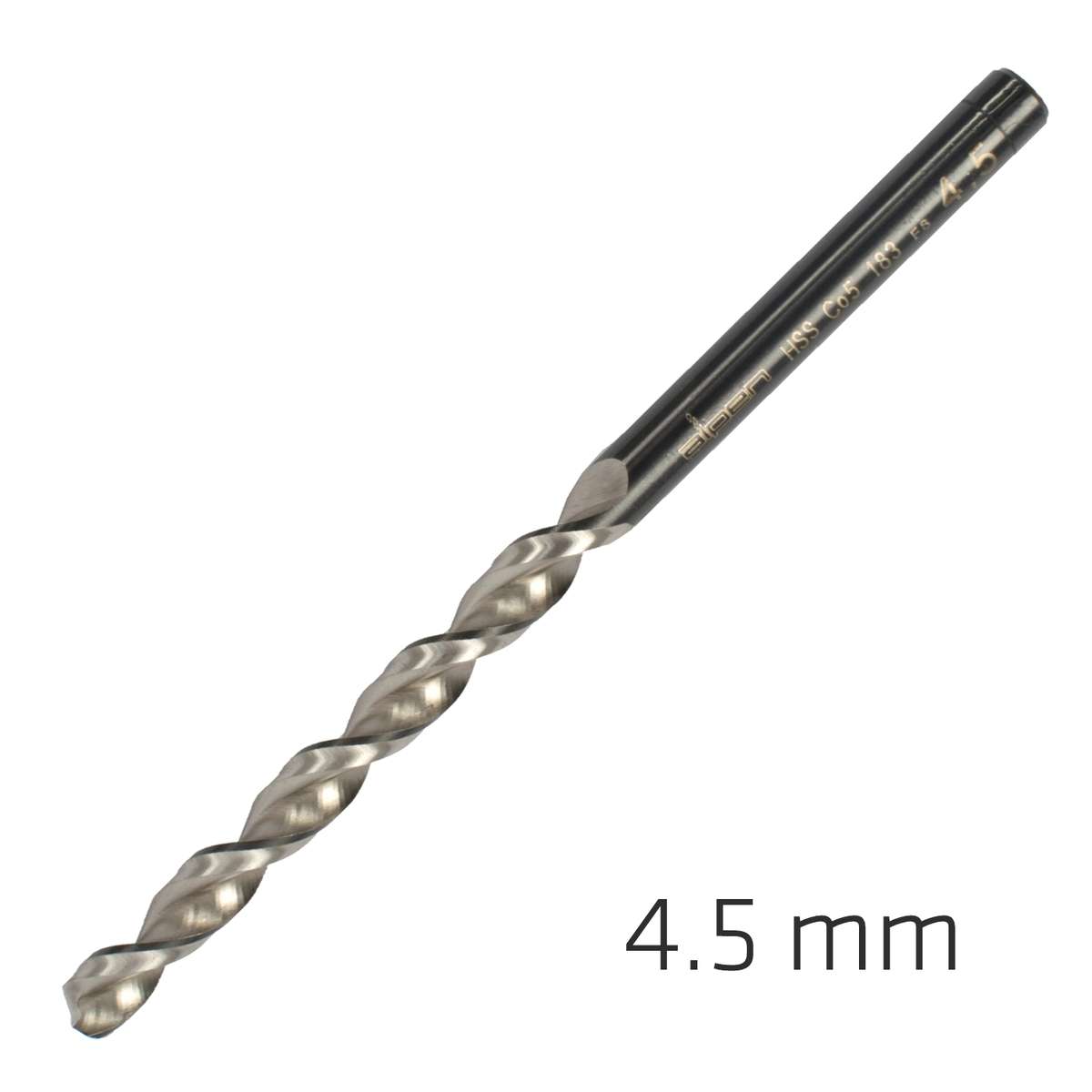 Alpen - HSS Forte Cobalt Drill Bit 4.5mm - Alpen - HSS Forte Cobalt Drill Bit 4.5mm