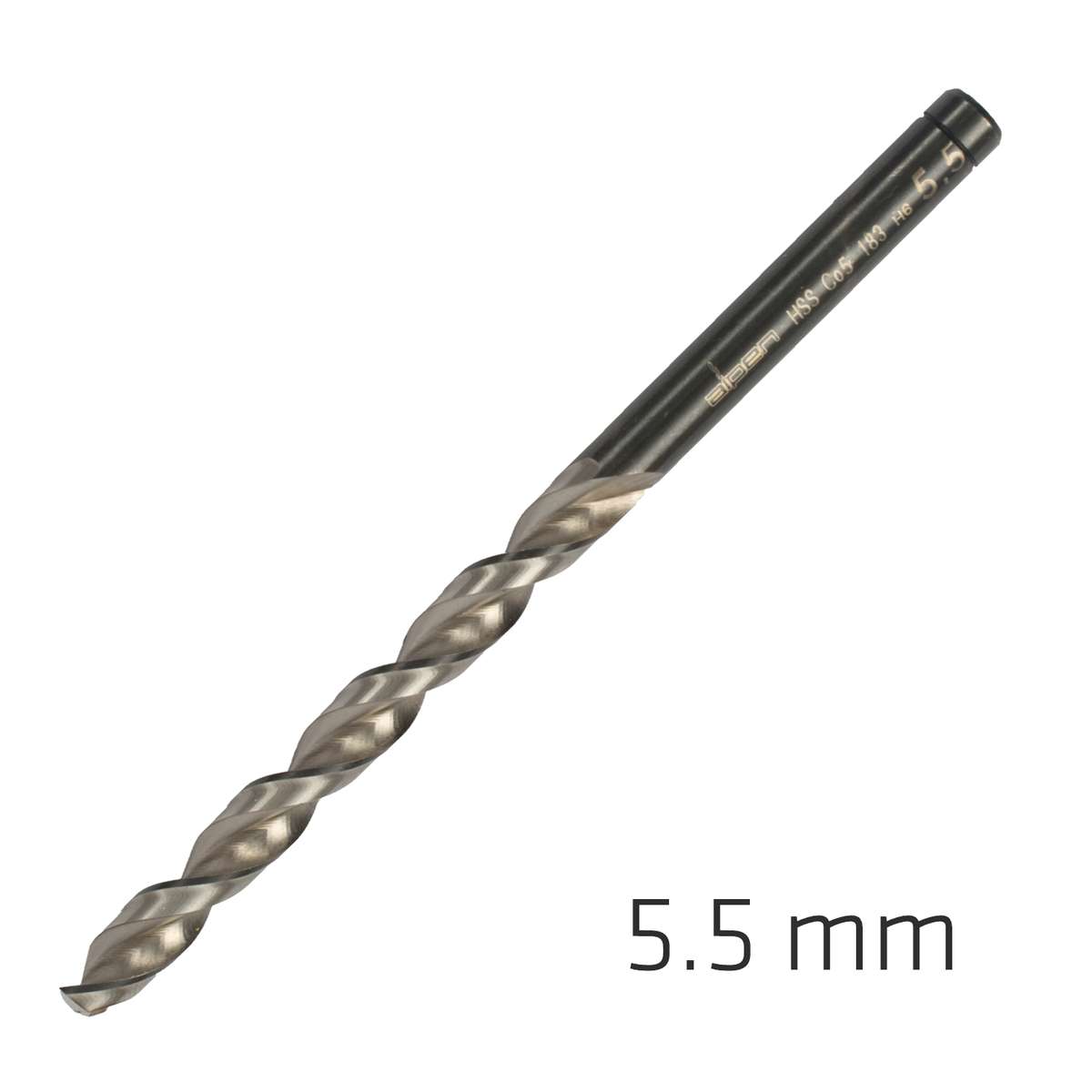 Alpen - HSS Forte Cobalt Drill Bit 5.5mm - Alpen - HSS Forte Cobalt Drill Bit 5.5mm