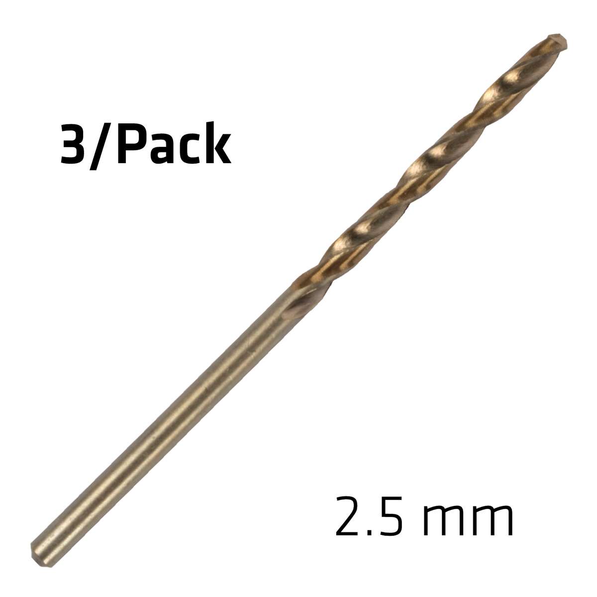 Alpen - Sprint Master Din 338 2.5mm 3/Pack - Alpen - Sprint Master Din 338 2.5mm 3/Pack