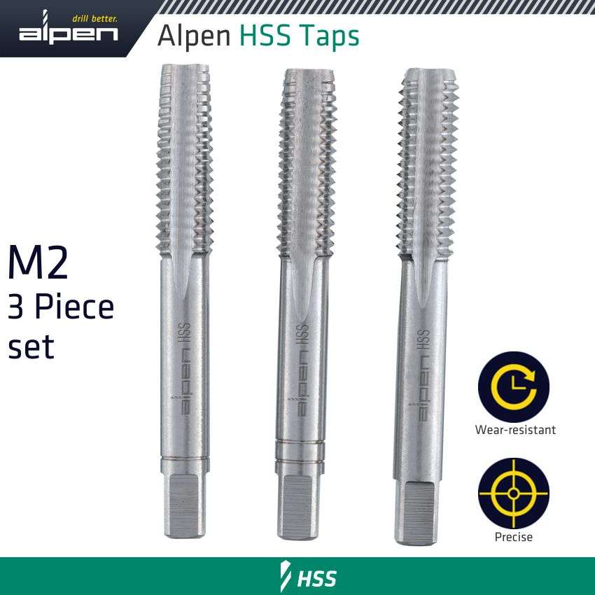 Alpen - Pro HSS 1.5mm Drill Din 338 Rn 135 Split Point Plastic Wallet - Alpen - Pro HSS 1.5mm Dri...