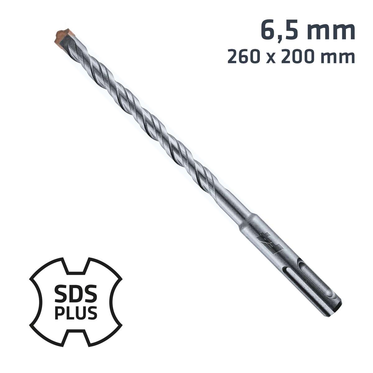 Alpen - SDS Plus Drill Bit 260x200 6.5mm - Alpen - SDS Plus Drill Bit 260x200 6.5mm