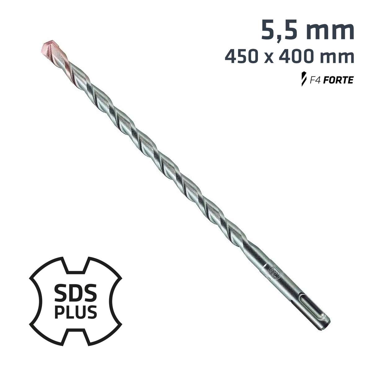 Alpen - SDS Plus Drill Bit 450x400 5.5mm - Alpen - SDS Plus Drill Bit 450x400 5.5mm