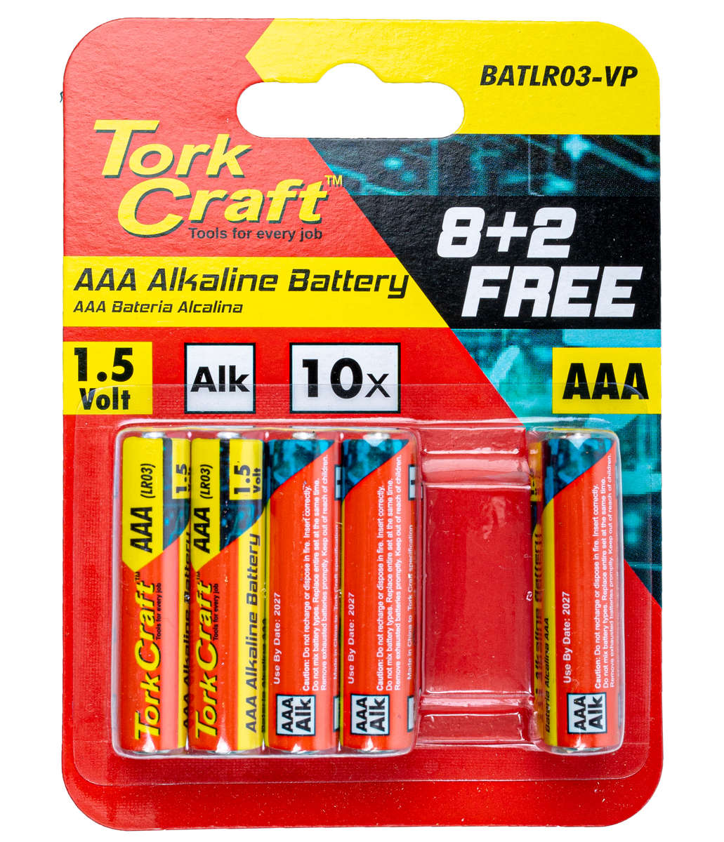 Tork Craft - Alkaline Battery AAA (1.5 V) - Tork Craft - Alkaline Battery AAA (1.5 V)