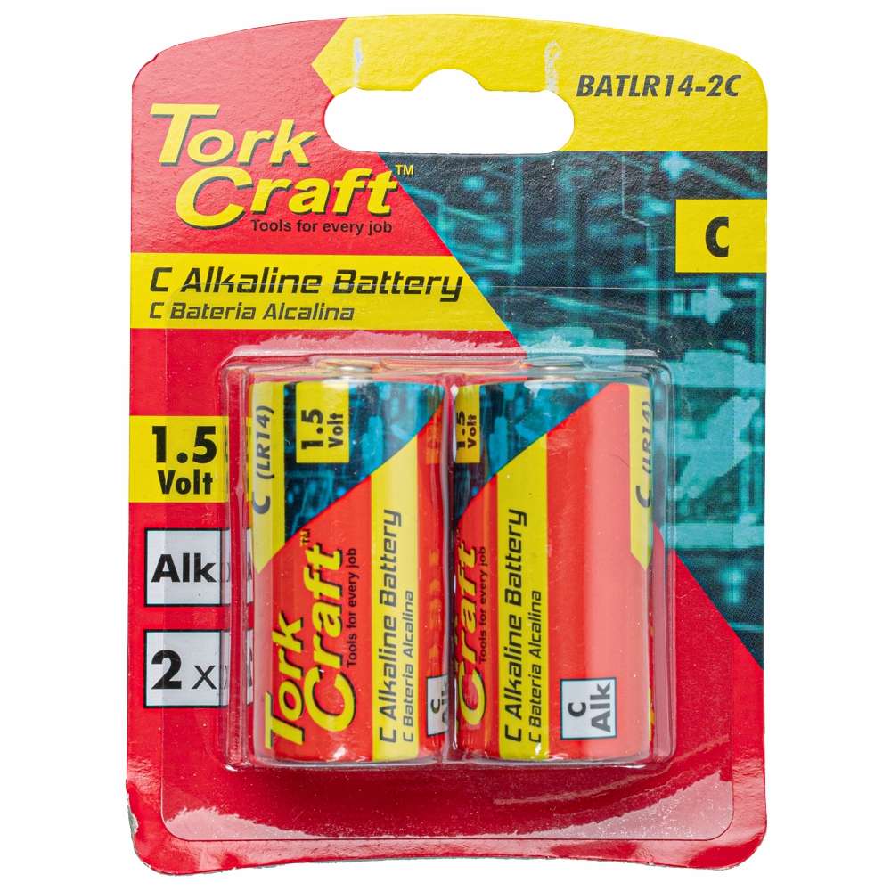 Tork Craft - C Alkaline Battery (1.5 V) - Tork Craft - C Alkaline Battery (1.5 V)