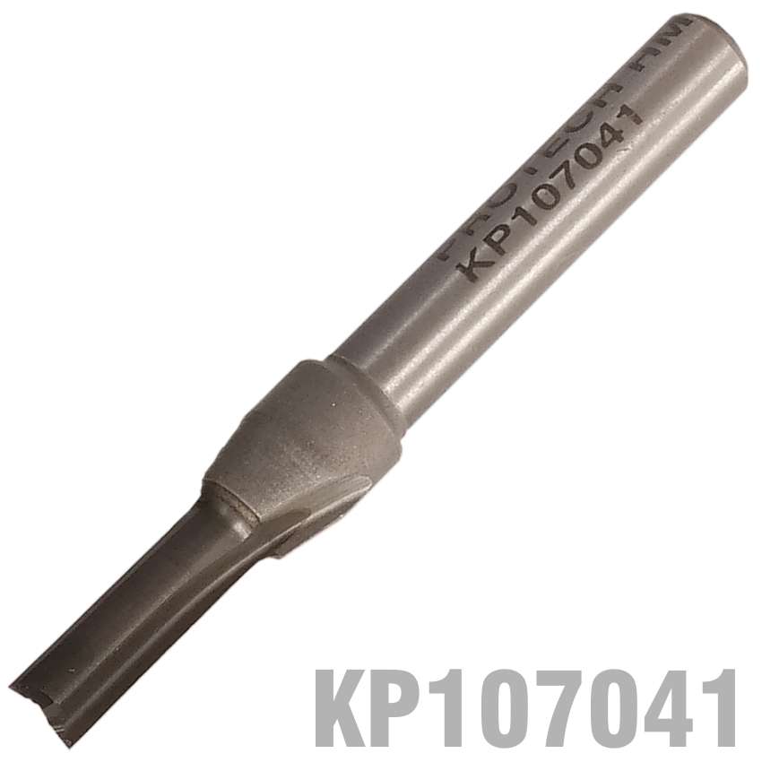 Pro-Tech - Straight Bit 3/16" (4.8mm) X 5/8" Cut Solid Carbide 2 Flute 1/4" - Pro-Tech - Straight...