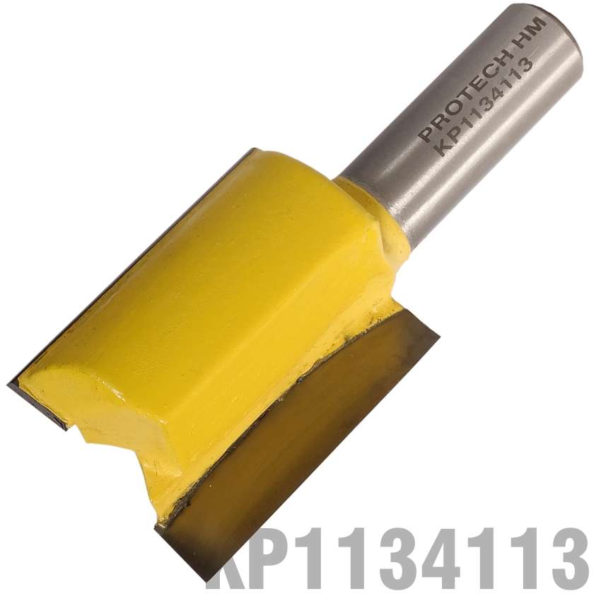 Pro-Tech - Straight Bit 1 1/4" X 38mm Cut 2 Flute 1/2" Shank - Pro-Tech - Straight Bit 1 1/4" X 3...