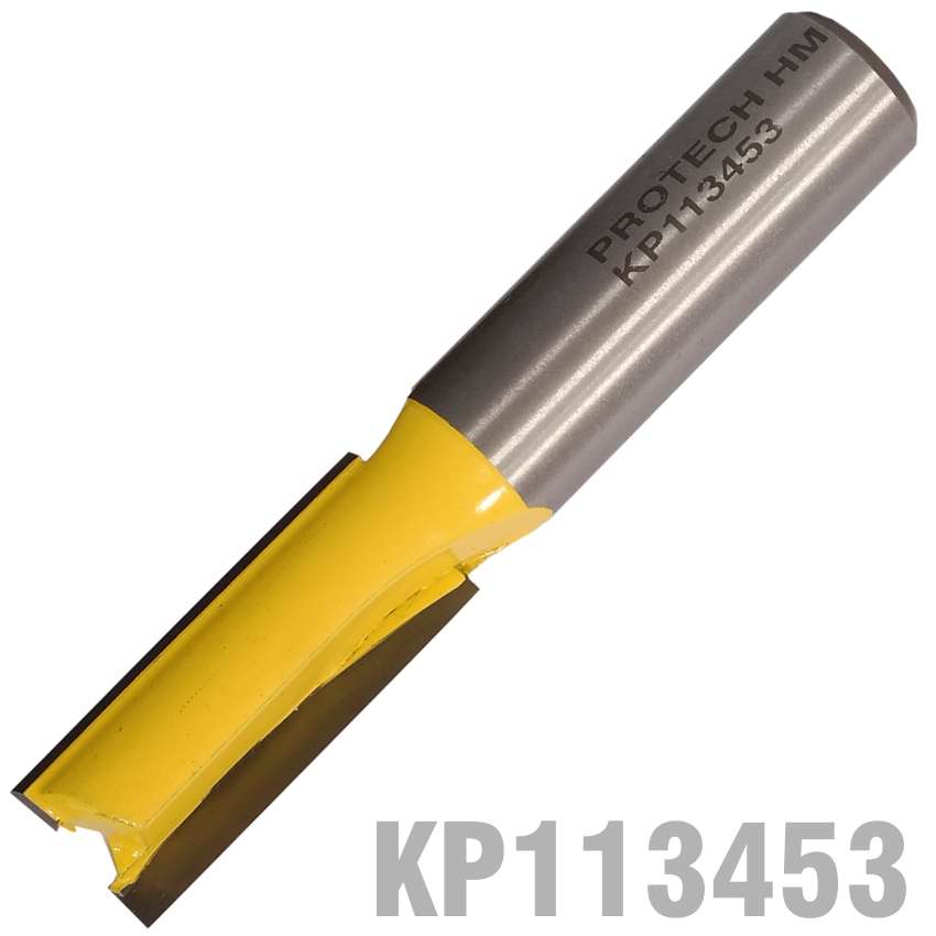 Pro-Tech - Straight Bit 1/2" X 32mm Cut 2 Flute 1/2"Shank - Pro-Tech - Straight Bit 1/2" X 32mm C...