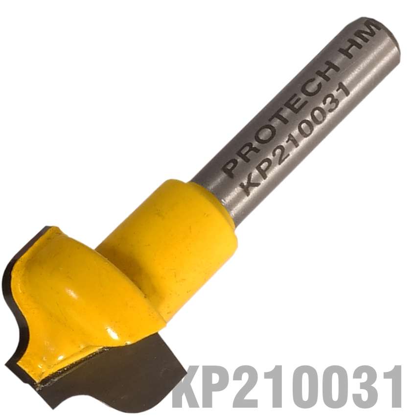 Pro-Tech - Ogee Plunge Cutting 3/4" X 7/16" (3/16" Diameter) 1/4" Shank - Pro-Tech - Ogee Plunge ...