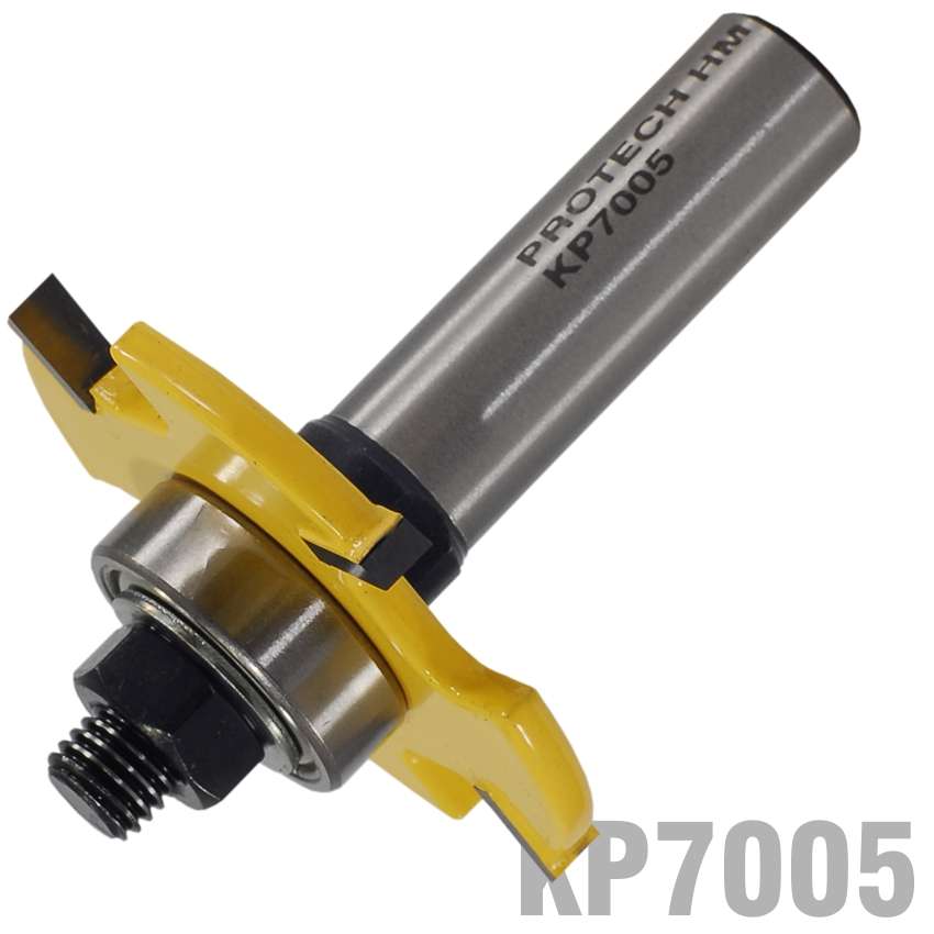 Pro-Tech - 4mm 4 Lip Biscuit Groove Bit 1/2Sh - Pro-Tech - 4mm 4 Lip Biscuit Groove Bit 1/2Sh