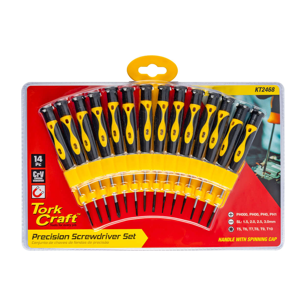 Tork Craft - Precision Screwdrivers - (14 Piece) - Tork Craft - Precision Screwdrivers - (14 Piece)