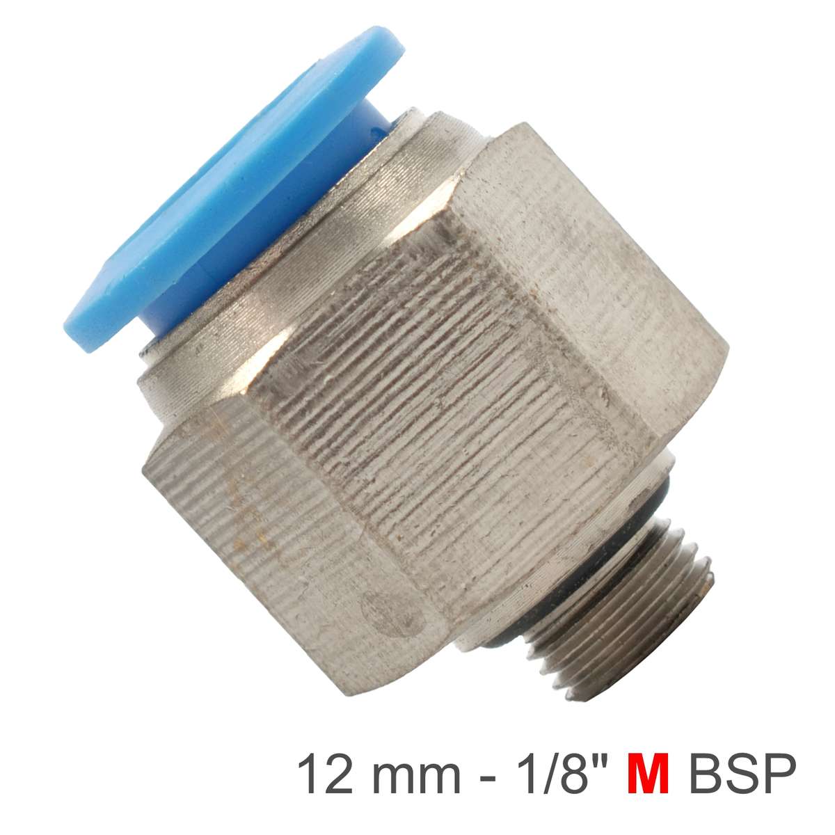 Air Craft - Pu Fitting Str. Stud W/O-Ring 12mm-1/8" M - Air Craft - Pu Fitting Str. Stud W/O-Ring...