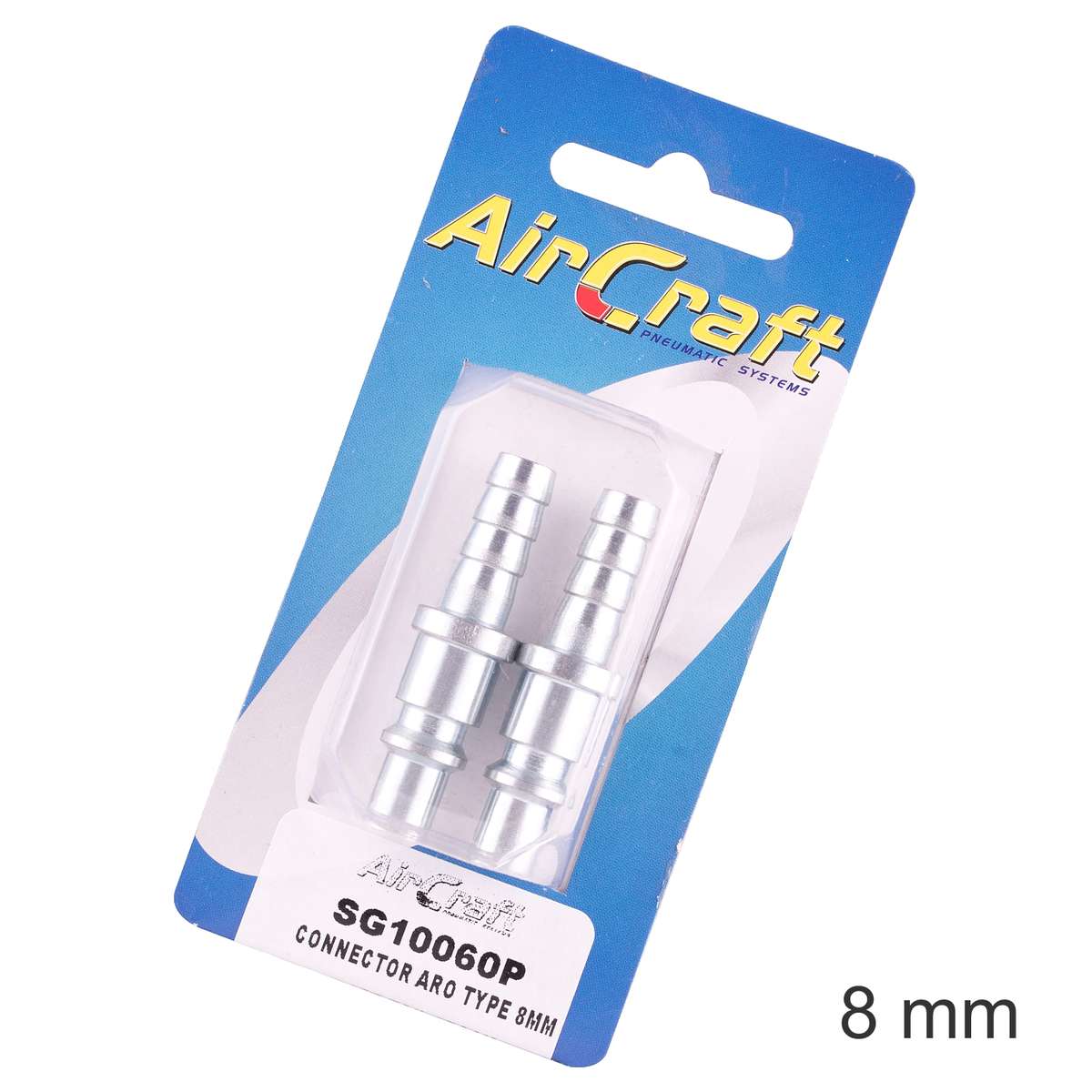 Air Craft - Connector Aro Type 8mm Hose Tail 2Pack - Air Craft - Connector Aro Type 8mm Hose Tail...