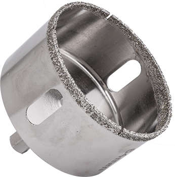 Tork Craft - Diamond Core Bit 64mm for Tiles Hex Shank - Tork Craft - Diamond Core Bit 64mm for T...