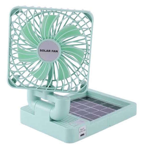 Double Head Charging Fan Green