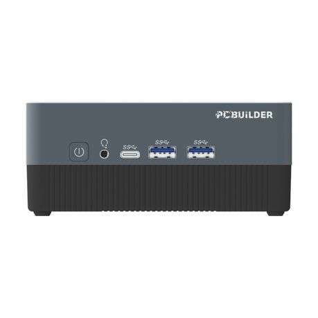 PCBuilder - Cube Intel i5-1235U 16GB DDR4 1TB Windows 11 Home Mini PC - PCBuilder - Cube Intel i5...