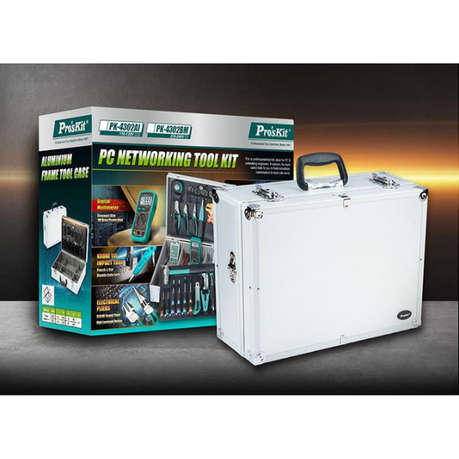 Proskit - PRK PK-4302BM PC Networking Tool Kit (240VAC, Metric) - Proskit - PRK PK-4302BM PC Netw...