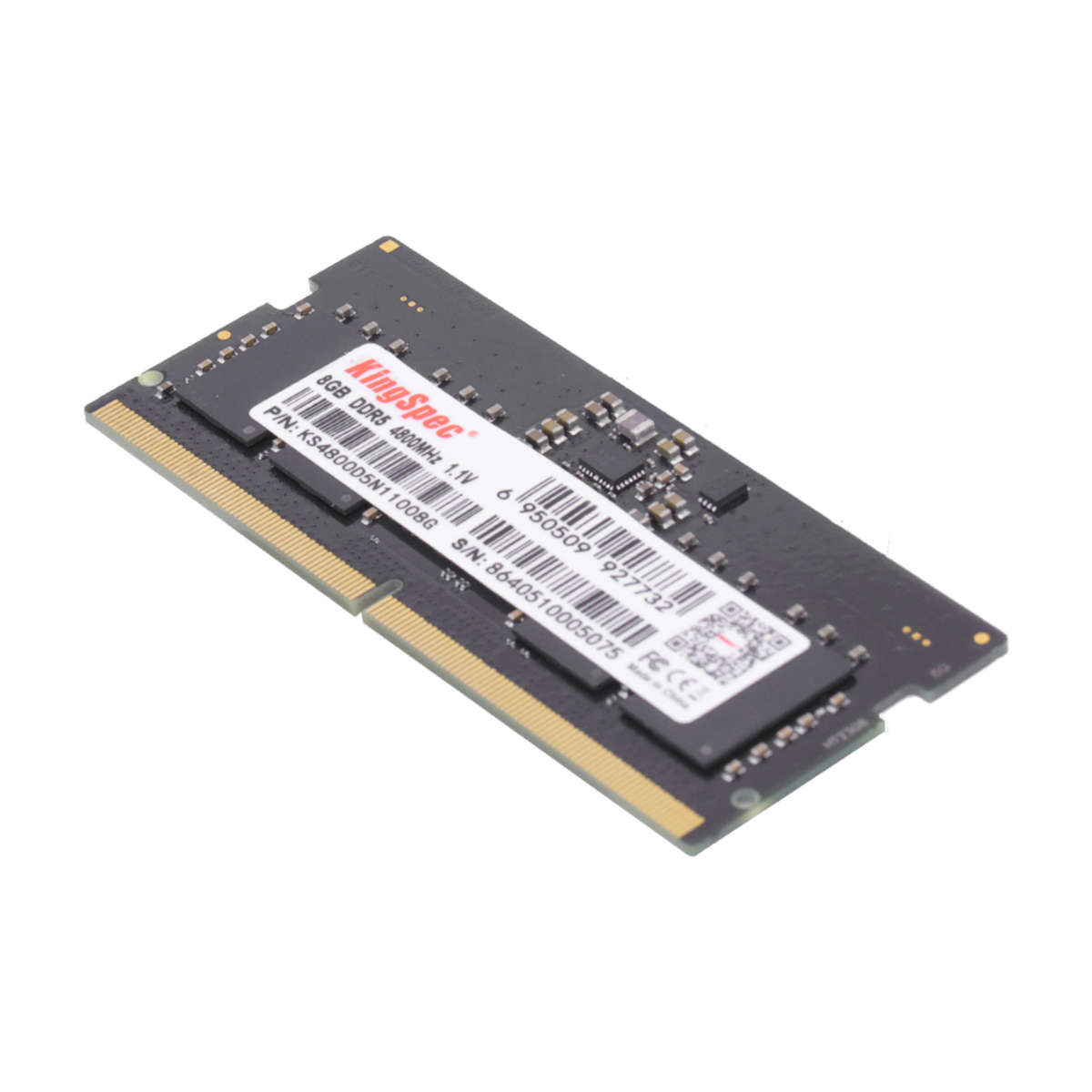 KINGSPEC - 8GB 4800MHz DDR5 SODIMM Notebook Memory - KINGSPEC - 8GB 4800MHz DDR5 SODIMM Notebook ...