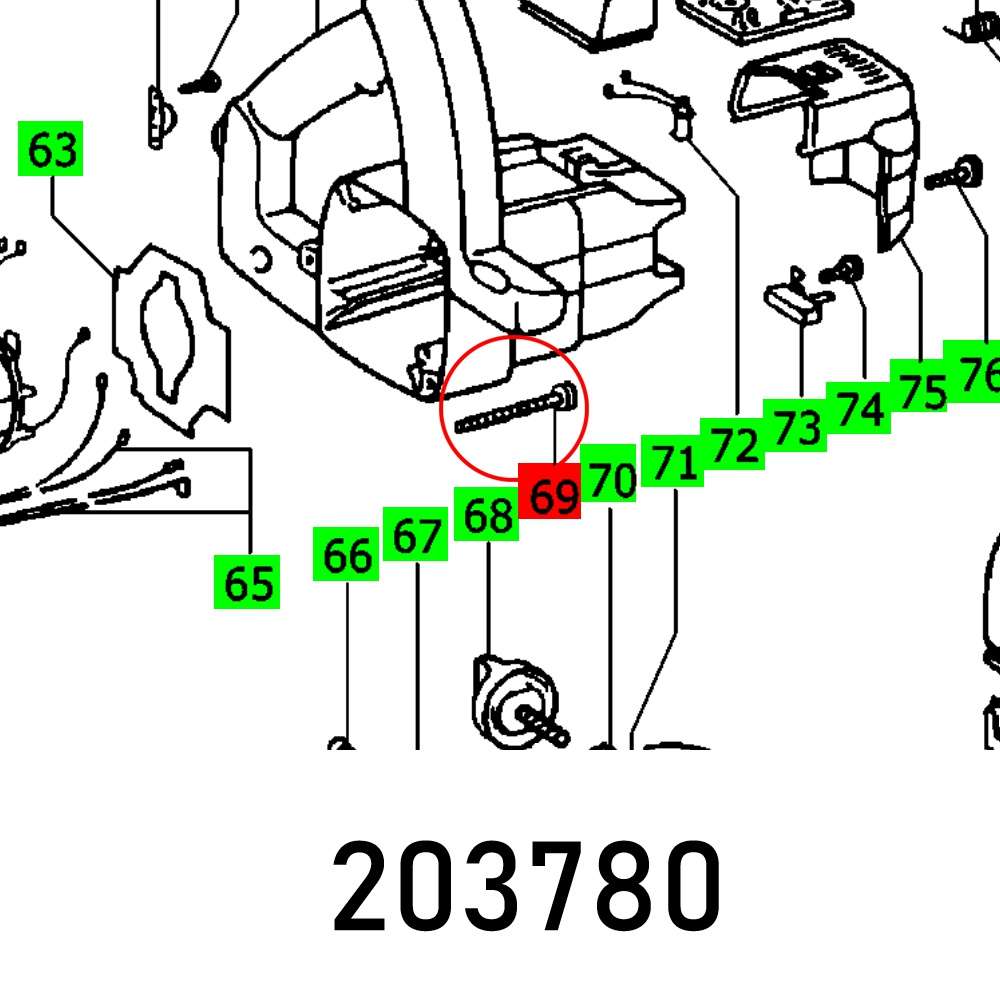 Festool - Ch. Head Screw M5X40-Taptite - Festool - Ch. Head Screw M5X40-Taptite