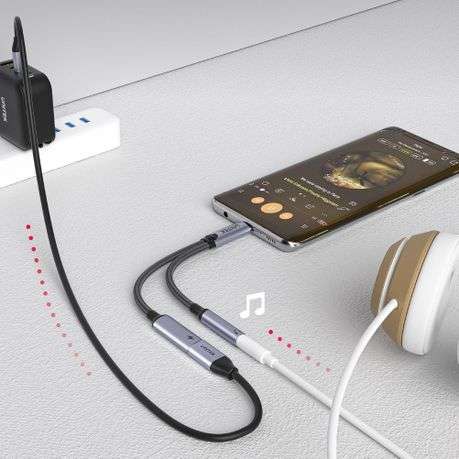 Unitek - Type-C to 3.5mm Audio Jack Adapter - Unitek - Type-C to 3.5mm Audio Jack Adapter