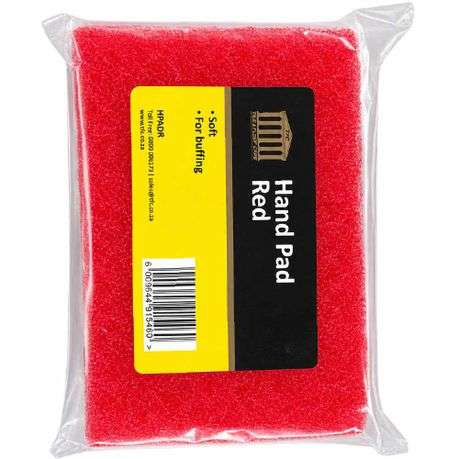 TFC - Soft Red Hand Pad for Buffing - 2 Pack - TFC - Soft Red Hand Pad for Buffing - 2 Pack