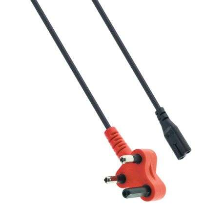 LinkQnet - Single-Headed Dedicated Figure 8 Power Cable 1.8 Meter - LinkQnet - Single-Headed Dedi...