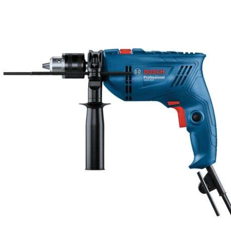 Bosch - Corded Drill & Angle Grinder with 25Pce Screwdriver Bit Set - Bosch - Corded Drill & Angl...