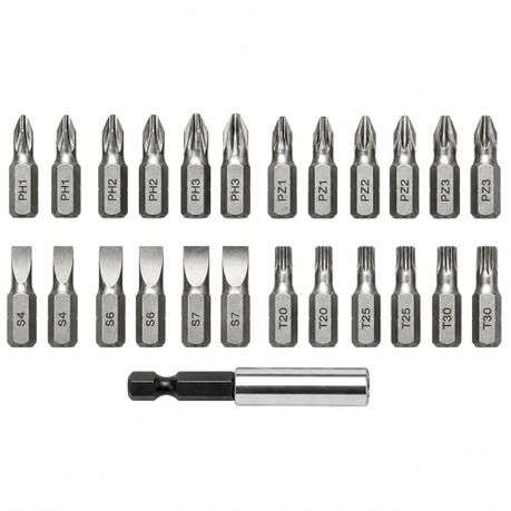 Bosch - Corded Drill & Angle Grinder with 25Pce Screwdriver Bit Set - Bosch - Corded Drill & Angl...