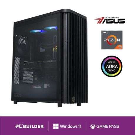 PCBuilder - Ryzen 9 9900X Michelangelo Windows 11 Creator PC - PCBuilder - Ryzen 9 9900X Michelan...