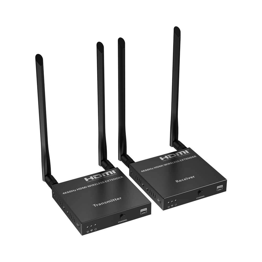 Lenkeng - Lkv699E 4K @60Hz HDMI Wireless Extender - Transmitter And Receiver Kit - Lenkeng - Lkv6...