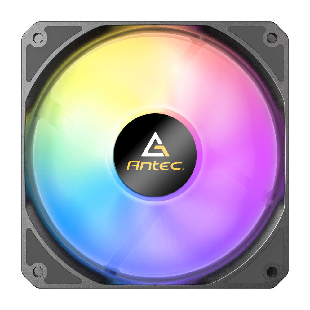 Antec - P12 PWM 120mm ARGB Reverse Case Fan - Black - Antec - P12 PWM 120mm ARGB Reverse Case Fan...