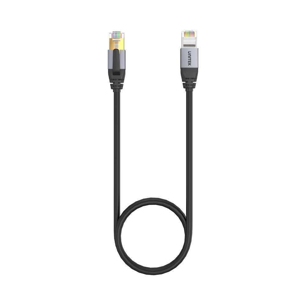 Unitek - Cat8 Ethernet bandwidth 2000MHz speed up to 40Gbps 10m M2M cable - Unitek - Cat8 Etherne...