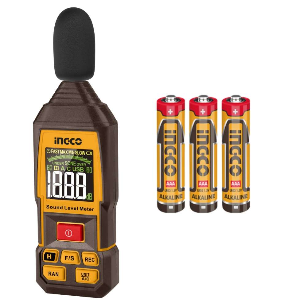 Ingco - Digital Sound Level Meter - Ingco - Digital Sound Level Meter