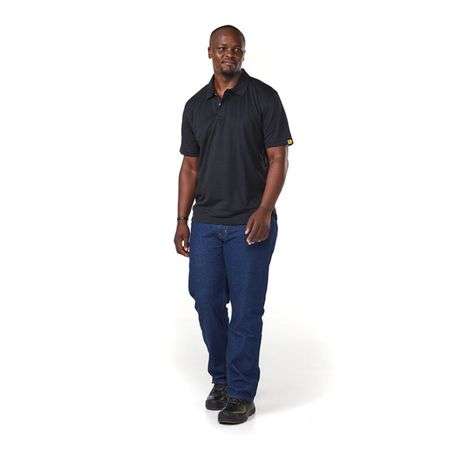 Dromex - Golf Shirt, 100% Polyester - Red - 5XL - Dromex - Golf Shirt, 100% Polyester - Red - 5XL
