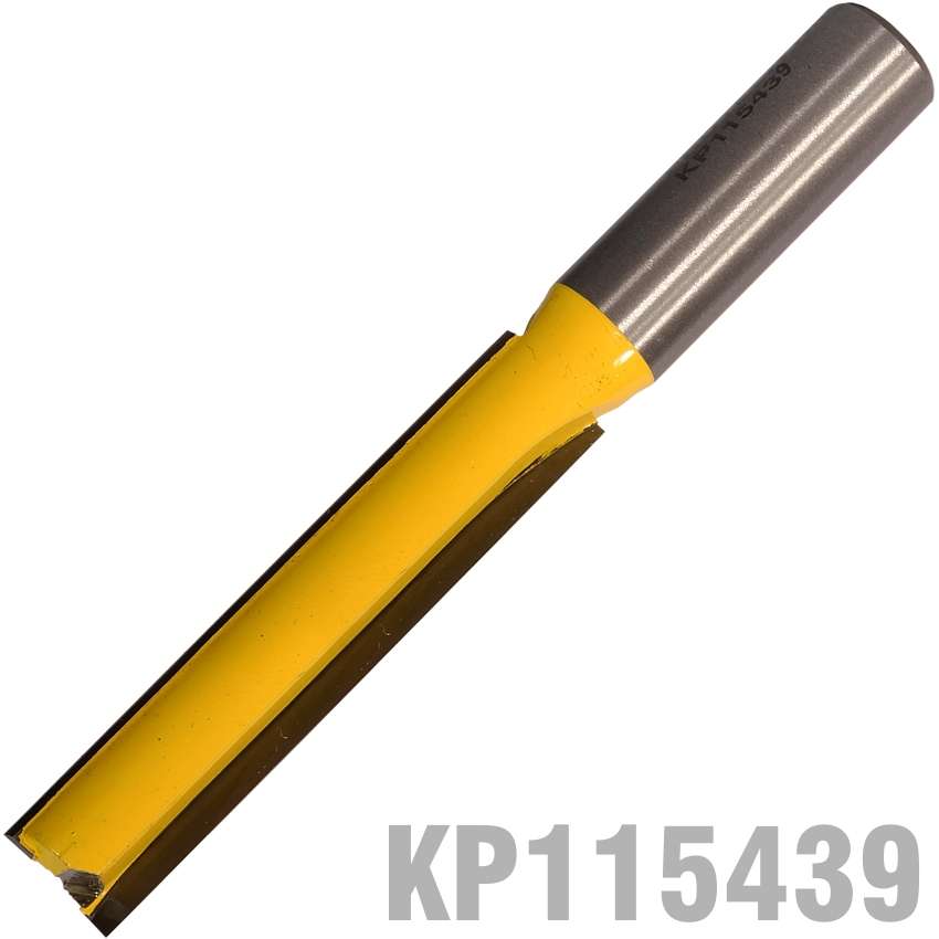 Pro-Tech - Straight Bit 1/2'(12.7mm) X 2 1/2'(63.5mm) Cut 2 Flute With Bottom Cut - Pro-Tech - St...