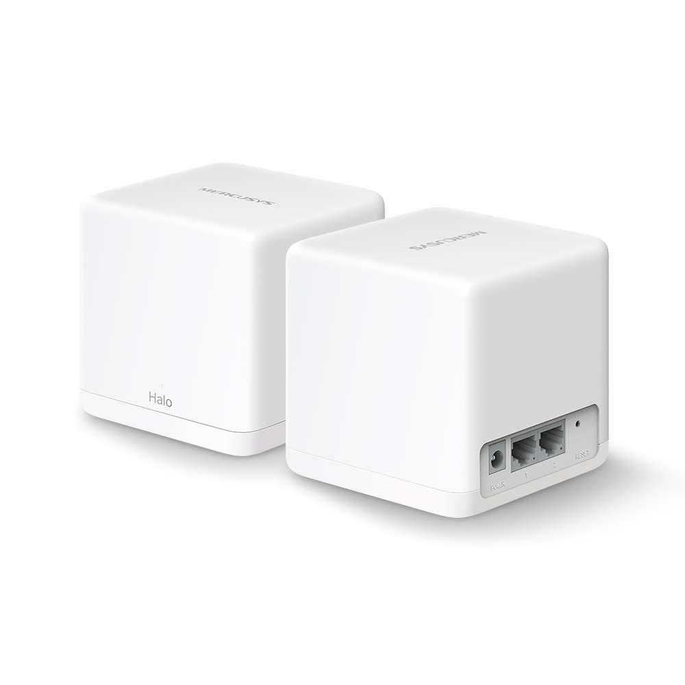 Mercusys - Merusys Halo H30G 2-pk AC1300 Mesh Wi-Fi, Whole Home Coverage, App Control - Mercusys ...