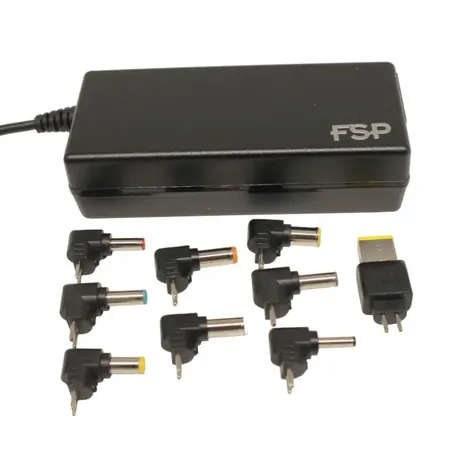 FSP - NB PRO 90W Universal Laptop Adapter - Black - FSP - NB PRO 90W Universal Laptop Adapter - B...