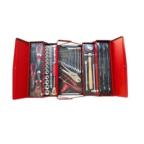 Gedore - Red Universal Toolkit / Tool Set in Cantilever Toolbox - (64 Piece) - Gedore - Red Unive...