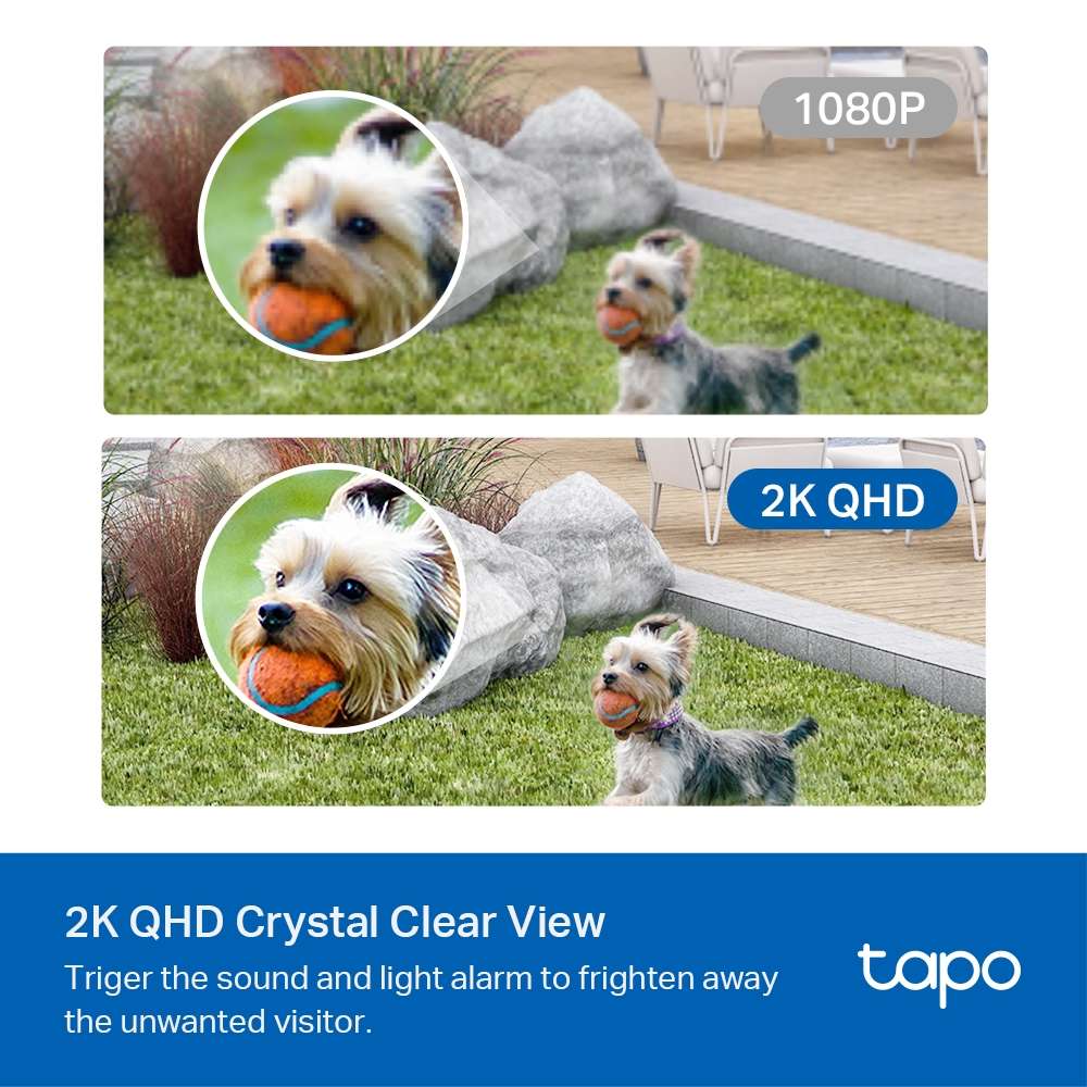 Tp-Link - Tapo C420S1 Wire-Free 2K QHD Security Camera with AI Detection - Tp-Link - Tapo C420S1 ...