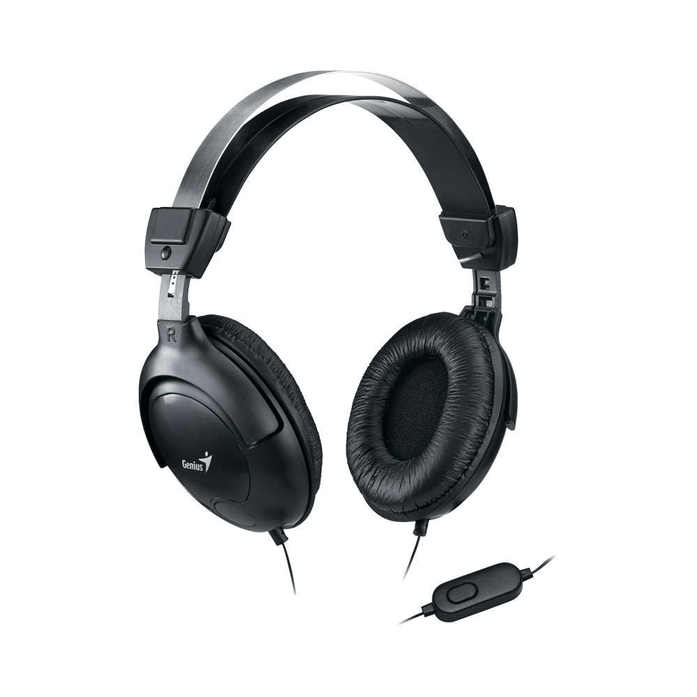 Genius - Headset Stereo Jack For PC/Nb/Phone/Tab PC - Genius - Headset Stereo Jack For PC/Nb/Phon...