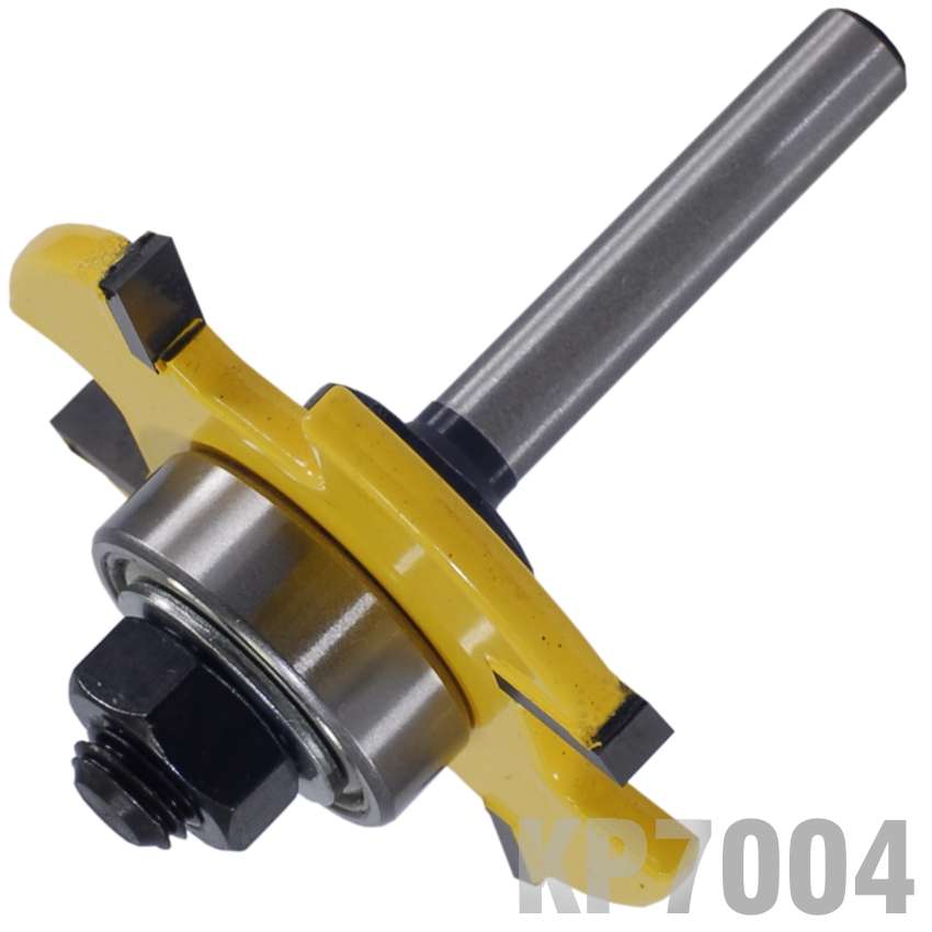 Pro-Tech - 4mm 4 Lip Biscuit Groove Bit - Pro-Tech - 4mm 4 Lip Biscuit Groove Bit