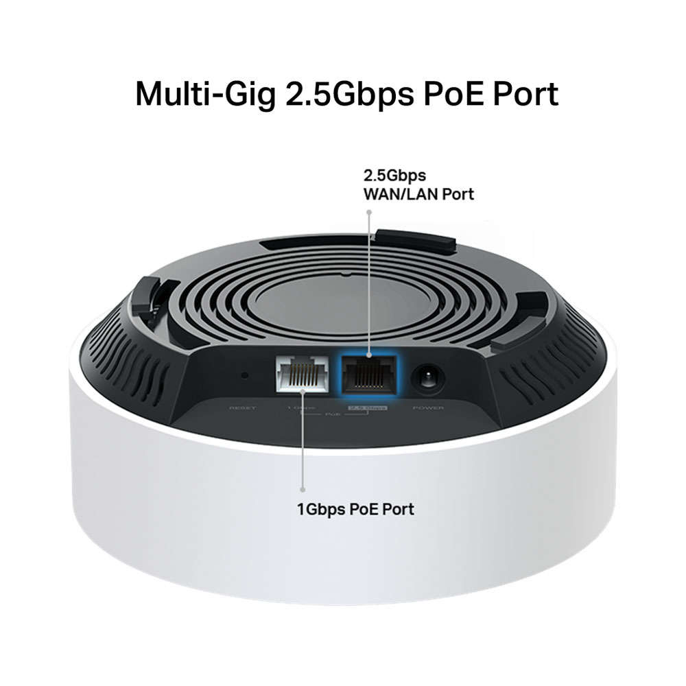 Tp-Link - Decox50-PoE-3 AX3000 Whole Home Mesh Wi-Fi 6 System With PoE - Tp-Link - Decox50-PoE-3 ...