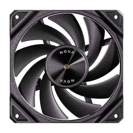 Antec - Nova 120 PWM Fan 3 Pack with Speed Controller - Black - Antec - Nova 120 PWM Fan 3 Pack w...