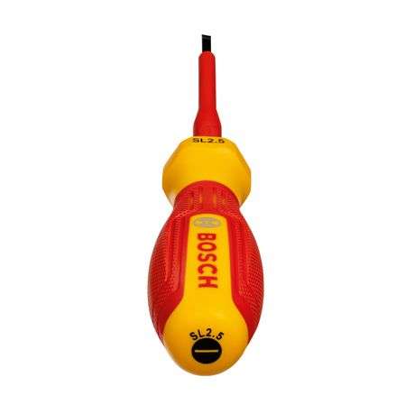 Bosch - VDE Screwdriver SL 2.5 x 75mm - Bosch - VDE Screwdriver SL 2.5 x 75mm