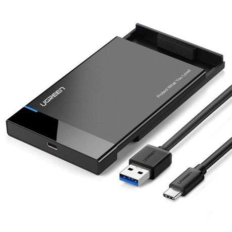 Ugreen - USB Type-C 2.5" SATA III External Hard Drive Enclosure - Ugreen - USB Type-C 2.5" SATA I...