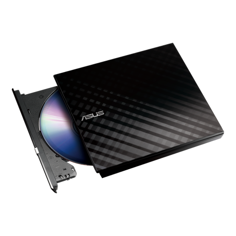 Asus - SDRW-08D2S-U Lite External 8X DVD Writer with M-Disc Support - Asus - SDRW-08D2S-U Lite Ex...