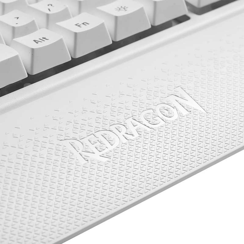 Redragon - Shiva Membrane Keyboard - White - Redragon - Shiva Membrane Keyboard - White