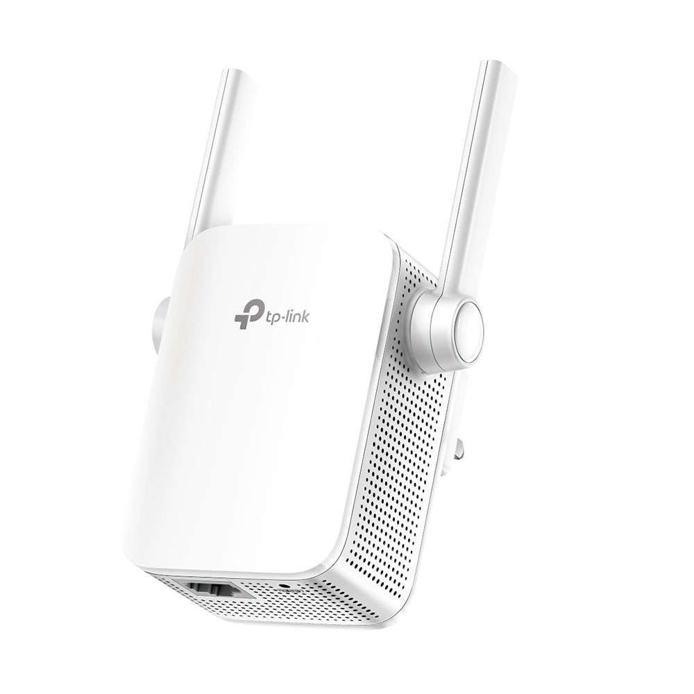 Tp-Link - RE205 AC750 Wi-Fi Range Extender - White - Tp-Link - RE205 AC750 Wi-Fi Range Extender -...