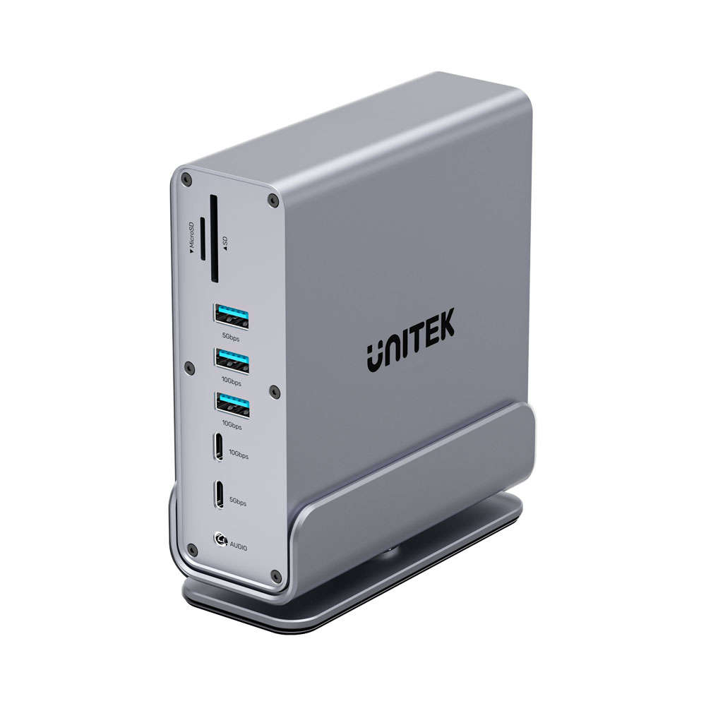 Unitek - 15in1 Triple 4K Universal Displaylink Port Replicator Supporting MST - Unitek - 15in1 Tr...