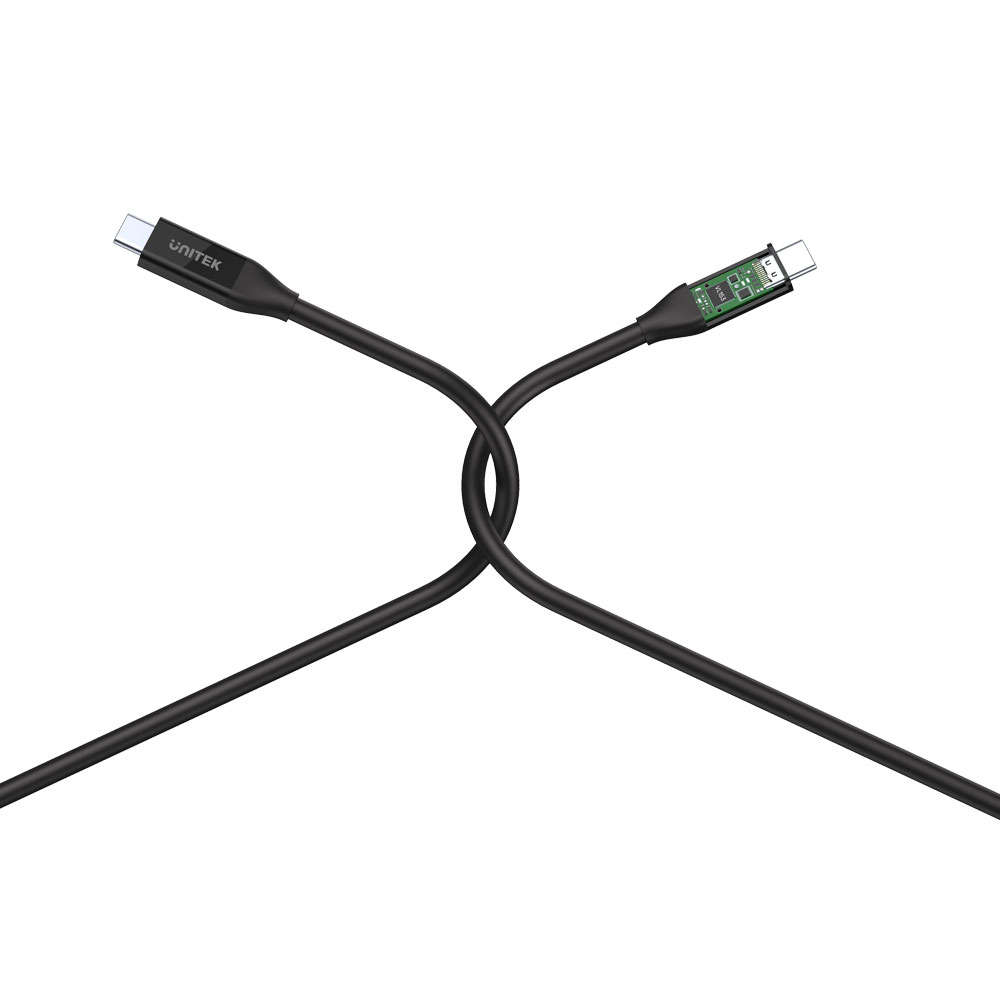 Unitek - USB 4-IF Certified 100W PD Fast Charging Cable 8K@60Hz 40Gbps 0.8m - Unitek - USB 4-IF C...