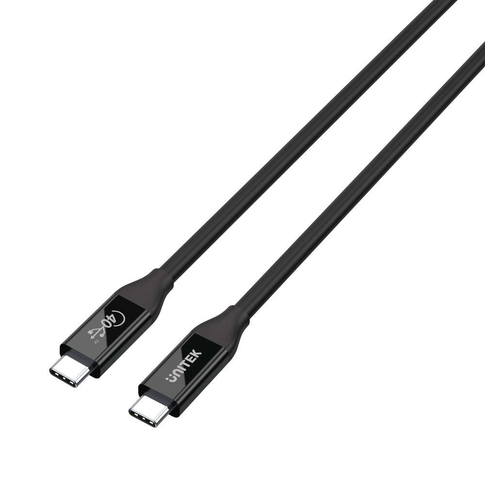 Unitek - USB 4-IF Certified 100W PD Fast Charging Cable 8K@60Hz 40Gbps 0.8m - Unitek - USB 4-IF C...
